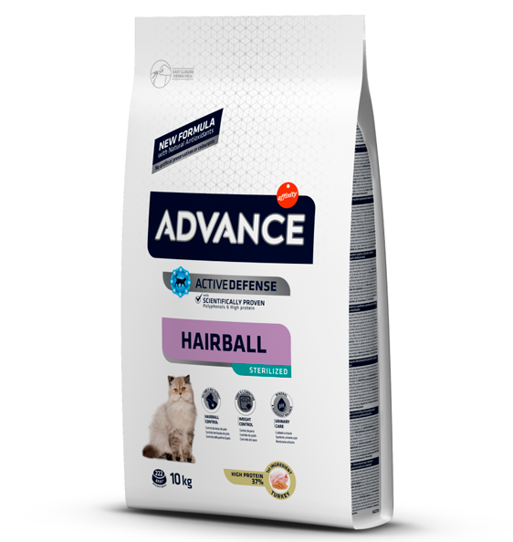 Advance Cat Sterilized Hairball с индейкой и ячменем (на вес за 1кг)