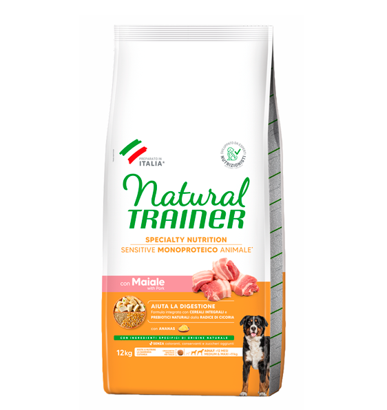 Natural Trainer Sensitive No Gluten Medium&amp;Maxi с беконом (на вес за 1кг)